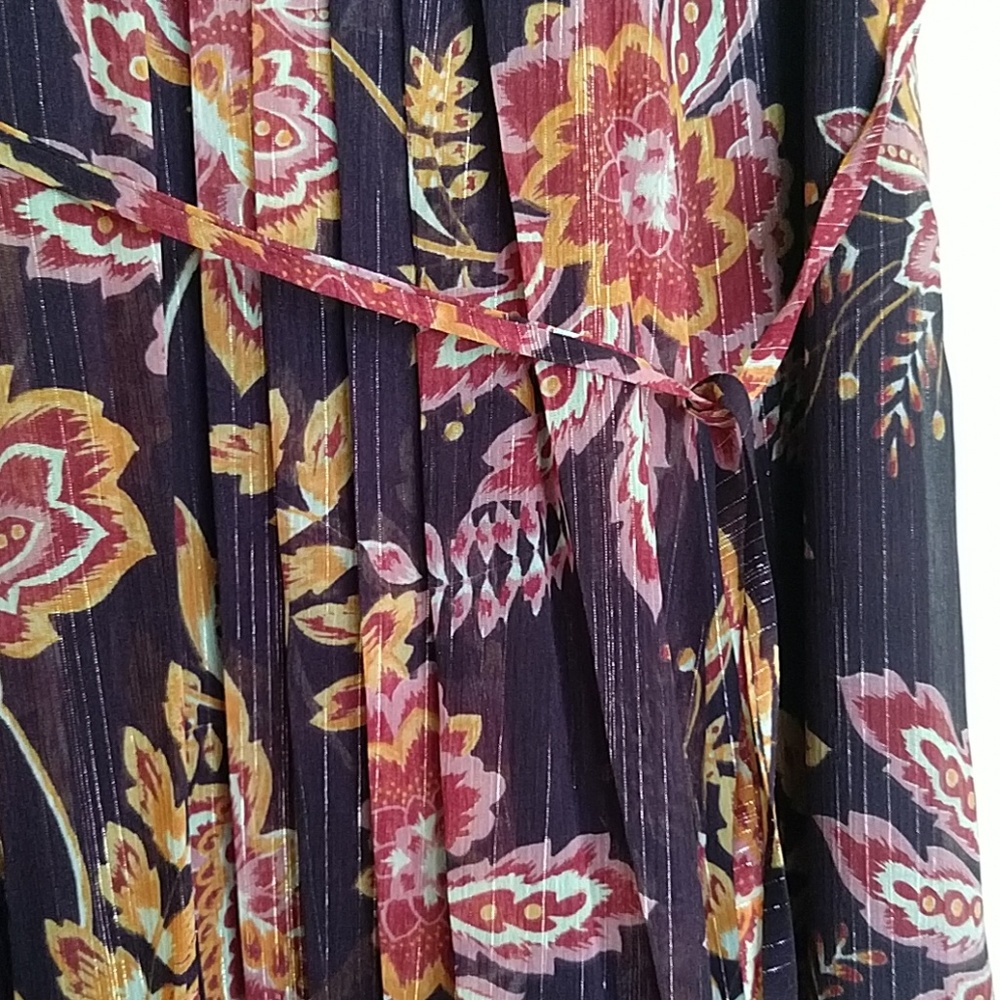 Anthropologie Liv Floral Midi dress - Picture 4 of 5